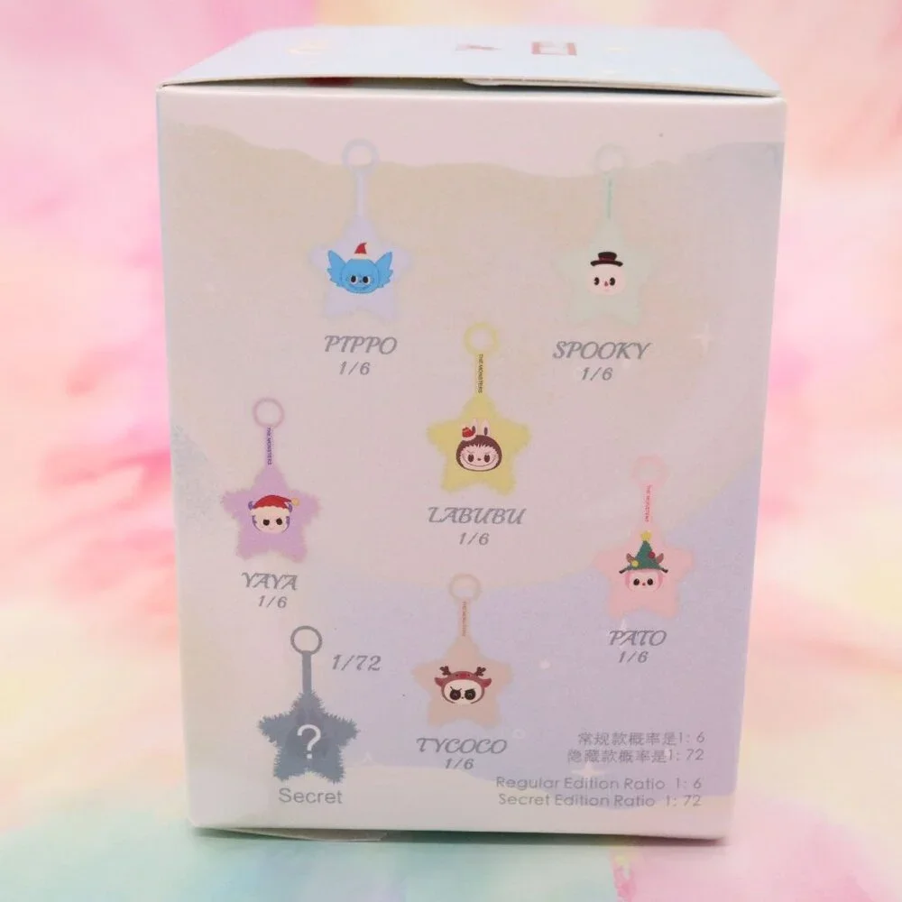Authentic TYCOCO Labubu's Boyfriend The Monsters Sparkly Plush Pendant Pop Mart‎